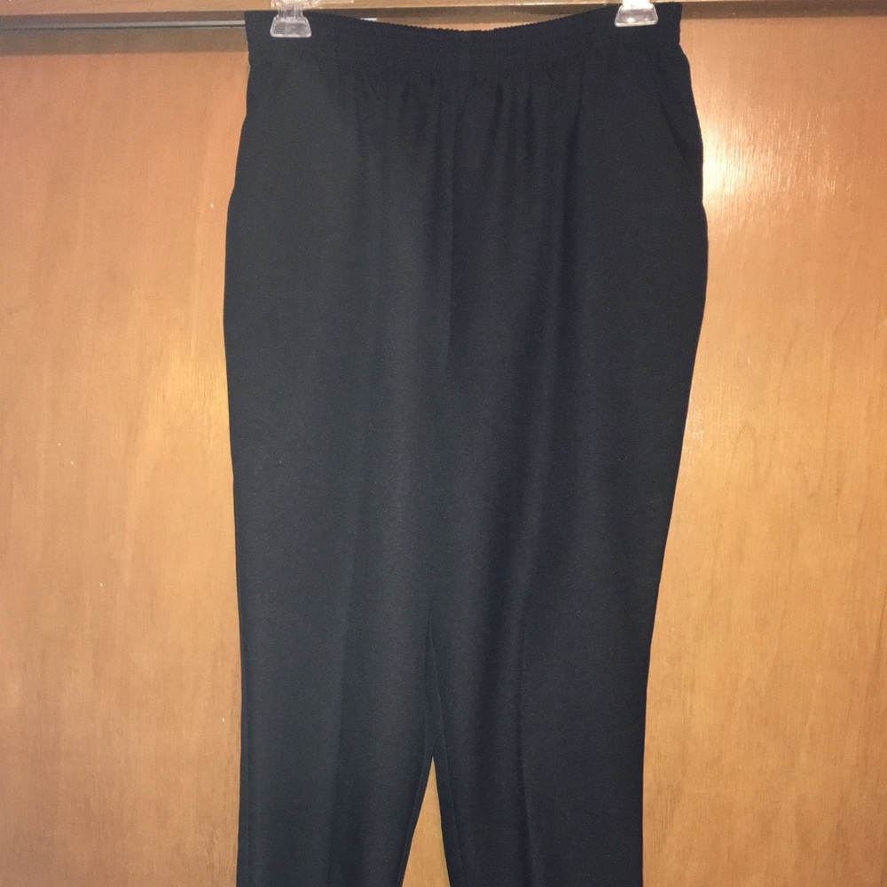 Donnkenny black slacks size 22W